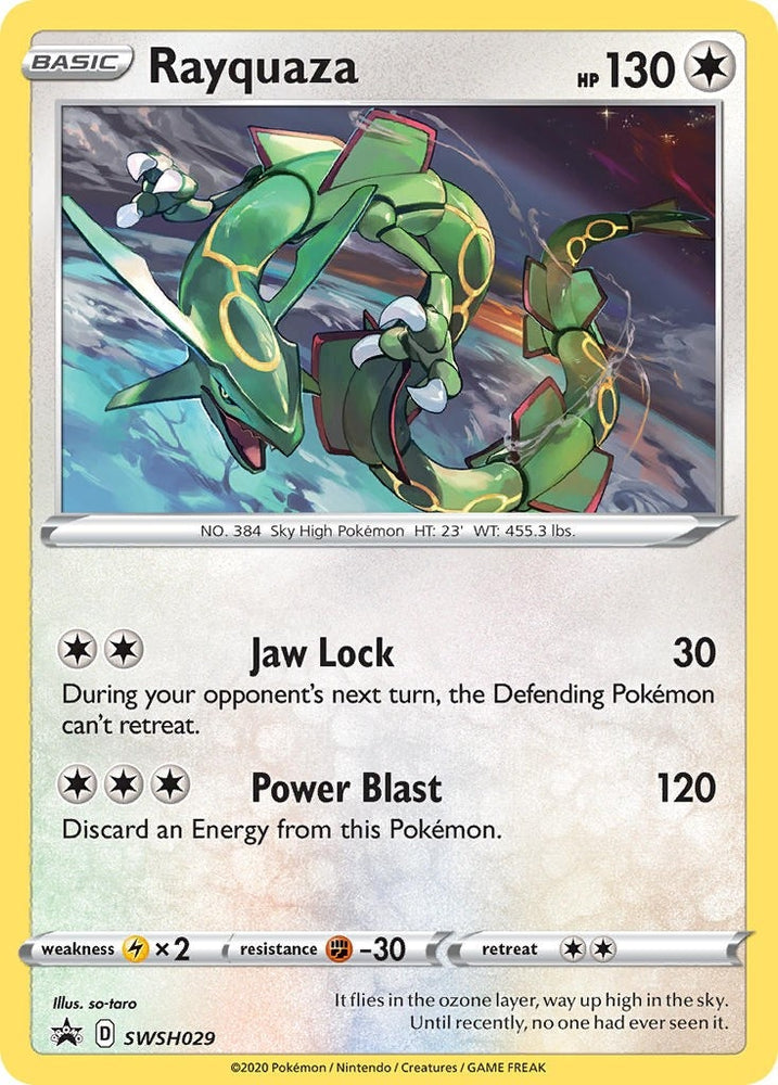 Image for Rayquaza - SWSH029 (SWSH029) [SWSH: Sword & Shield Promo Cards]