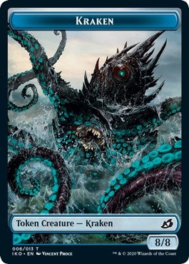 Image for Kraken // Elemental (010) Double-Sided Token (6 // 10) [Commander 2020]