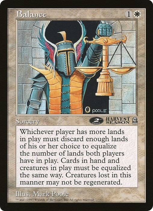 Image for Balance (2nd place) (Arena League) [Oversize Cards]