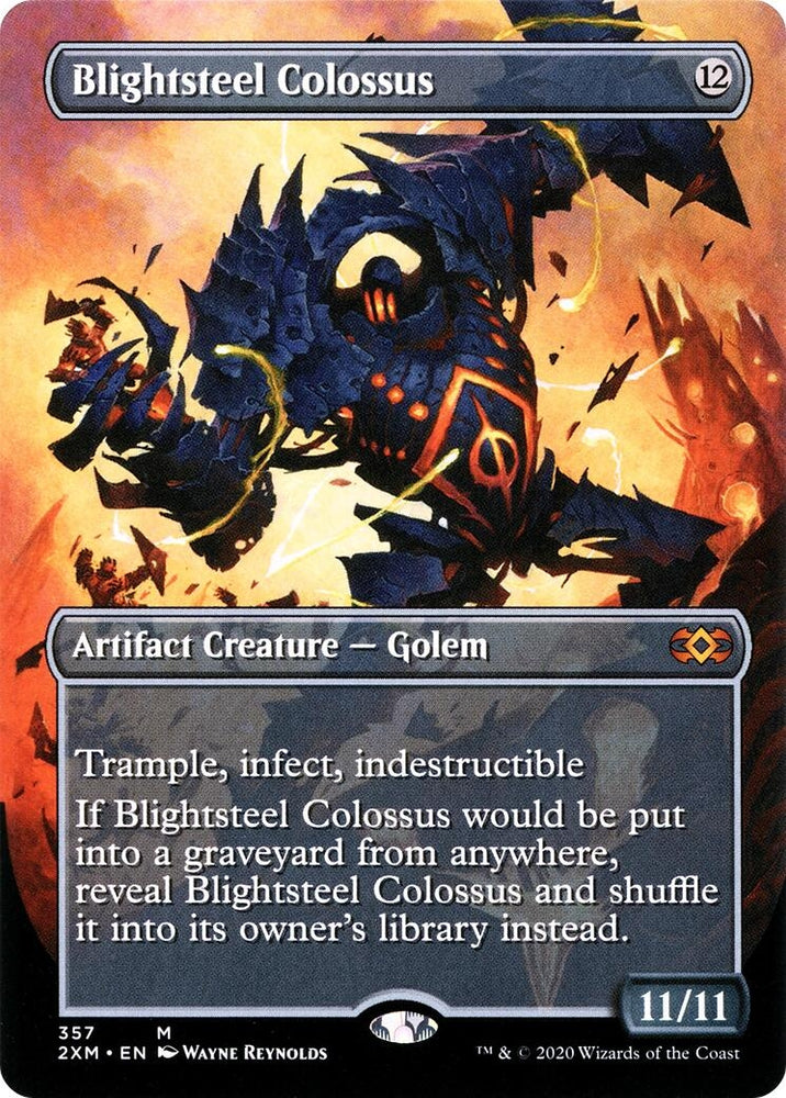 Image for Blightsteel Colossus (Borderless) (357) [Double Masters]