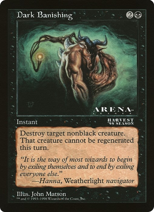 Image for Dark Banishing (Arena League) [Oversize Cards]