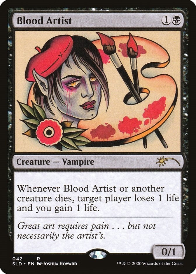 Image for Blood Artist (42) [Secret Lair Drop Series]