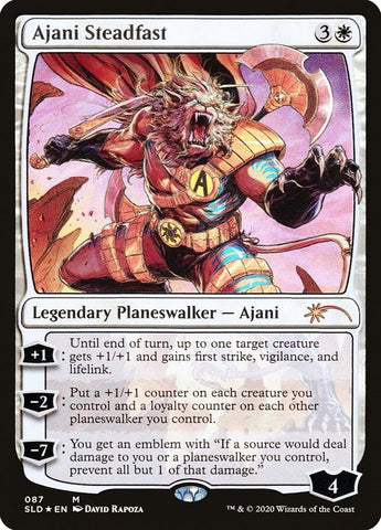 Image for Ajani Steadfast (87) [Secret Lair Drop Series]