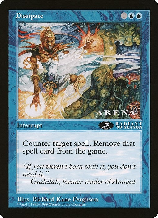 Image for Dissipate (3rd Place) (Arena League) [Oversize Cards]