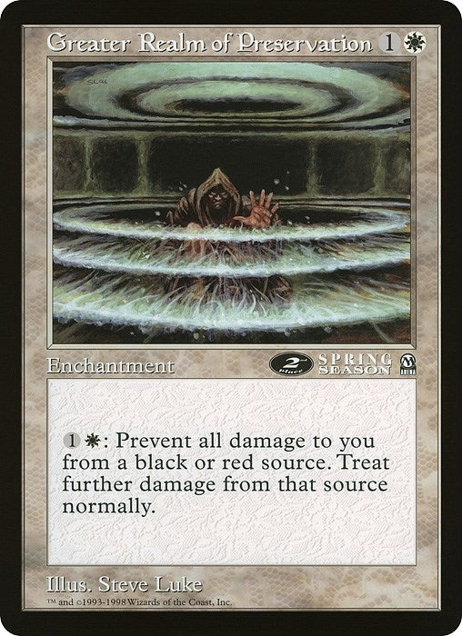 Image for Greater Realm of Preservation (2nd Place) (Arena League) [Oversize Cards]
