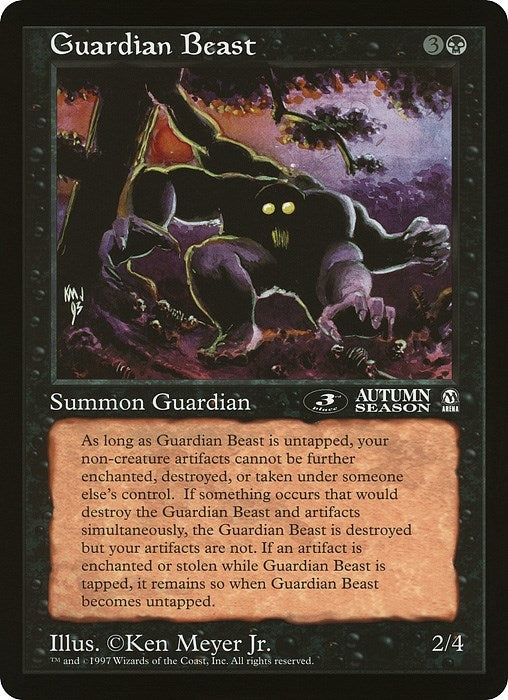 Image for Guardian Beast (3rd Place) (Arena League) [Oversize Cards]