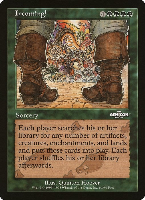 Image for Incoming! (Arena League) [Oversize Cards]