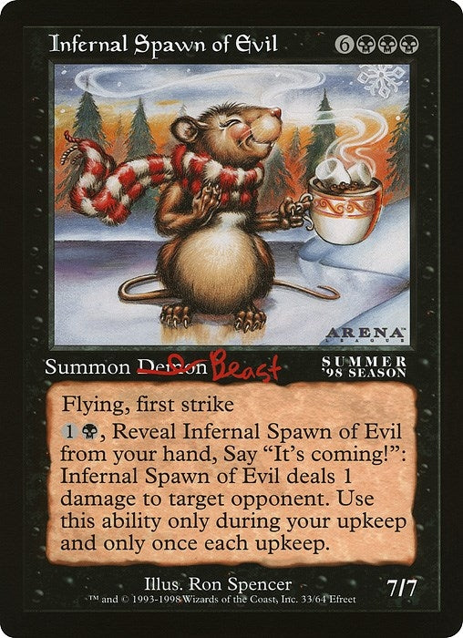 Image for Infernal Spawn of Evil (Arena League) [Oversize Cards]