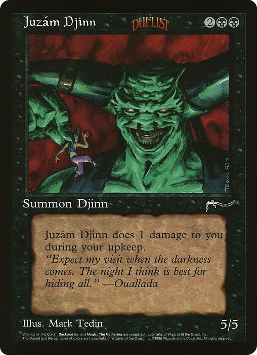 Image for Juzam Djinn (Arena League) [Oversize Cards]
