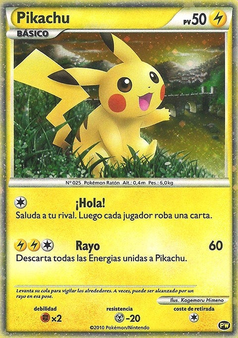 Image for Pikachu (Spanish) (PW 4) [Pikachu World Collection Promos]