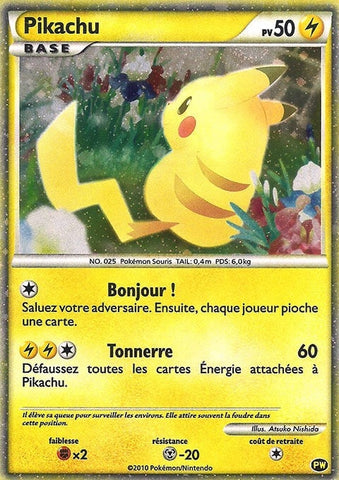 Image for Pikachu (French) (PW 7) [Pikachu World Collection Promos]