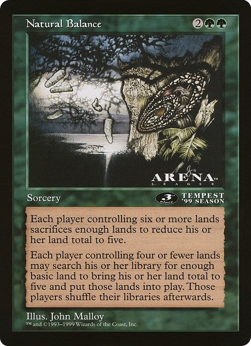 Image for Natural Balance (3rd Place) (Arena League) [Oversize Cards]