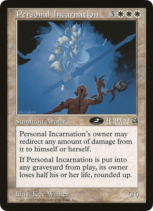 Image for Personal Incarnation (2nd Place) (Arena League) [Oversize Cards]
