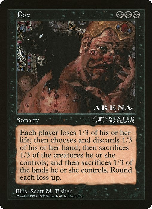 Image for Pox (1st Place) (Arena League) - Magic: The Gathering