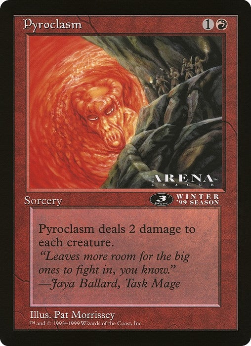Image for Pyroclasm (3rd Place) (Arena League) [Oversize Cards]