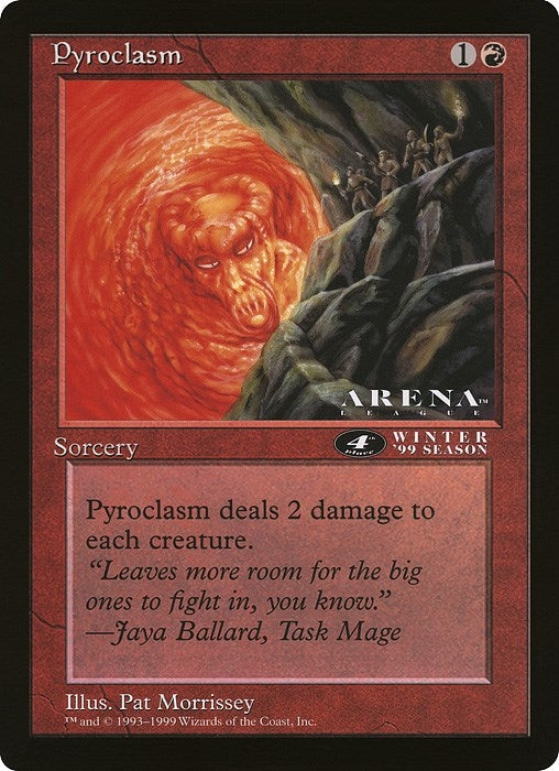 Image for Pyroclasm (4th Place) (Arena League) [Oversize Cards]