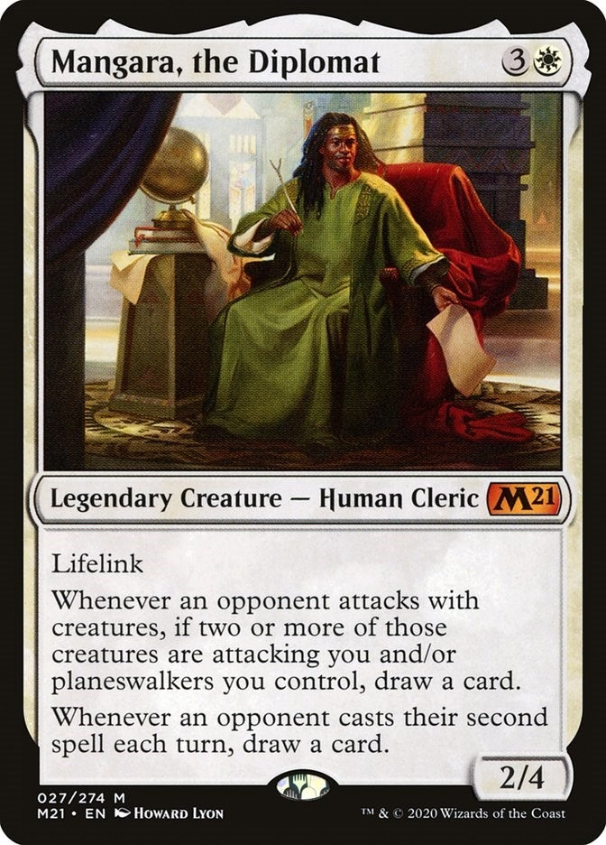 Image for Mangara, the Diplomat (27) [Core Set 2021]