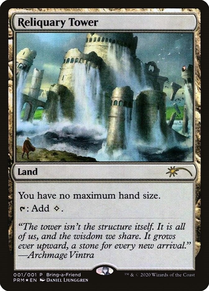 Image for Reliquary Tower (Bring a Friend Promo) (1) - Magic: The Gathering