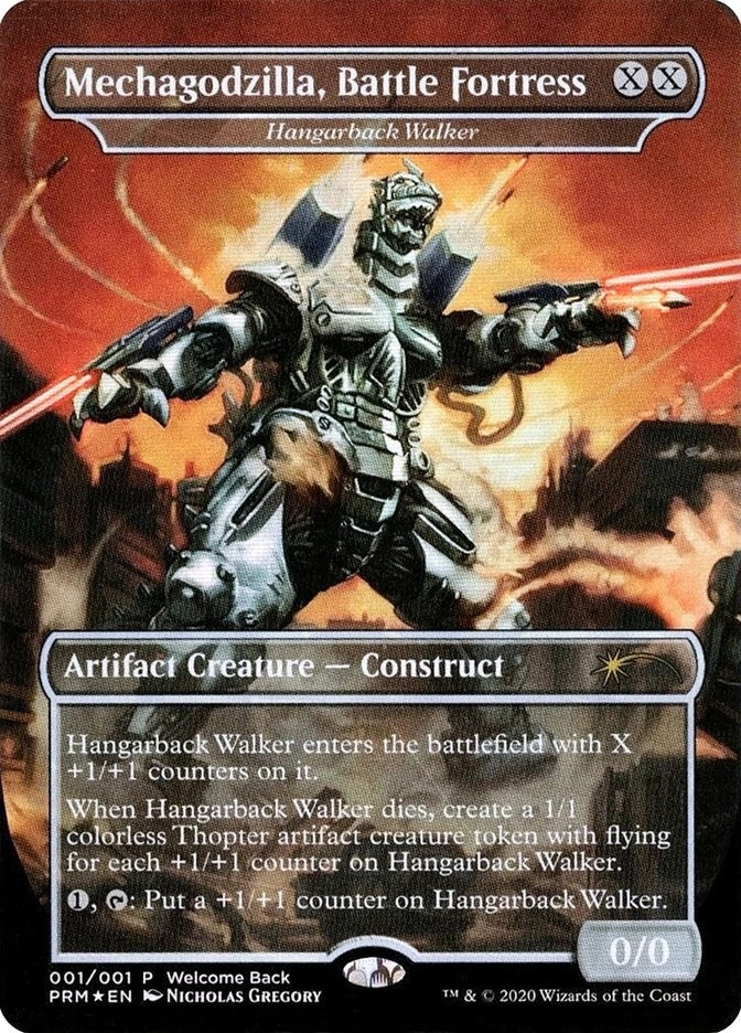 Image for Mechagodzilla, Battle Fortress - Hangarback Walker (Welcome Back Promo) (1) [Unique and Miscellaneous Promos]