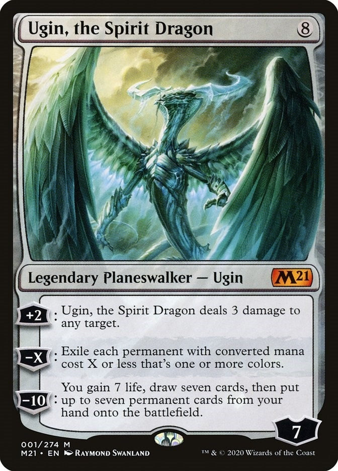 Image for Ugin, the Spirit Dragon (1) [Core Set 2021]