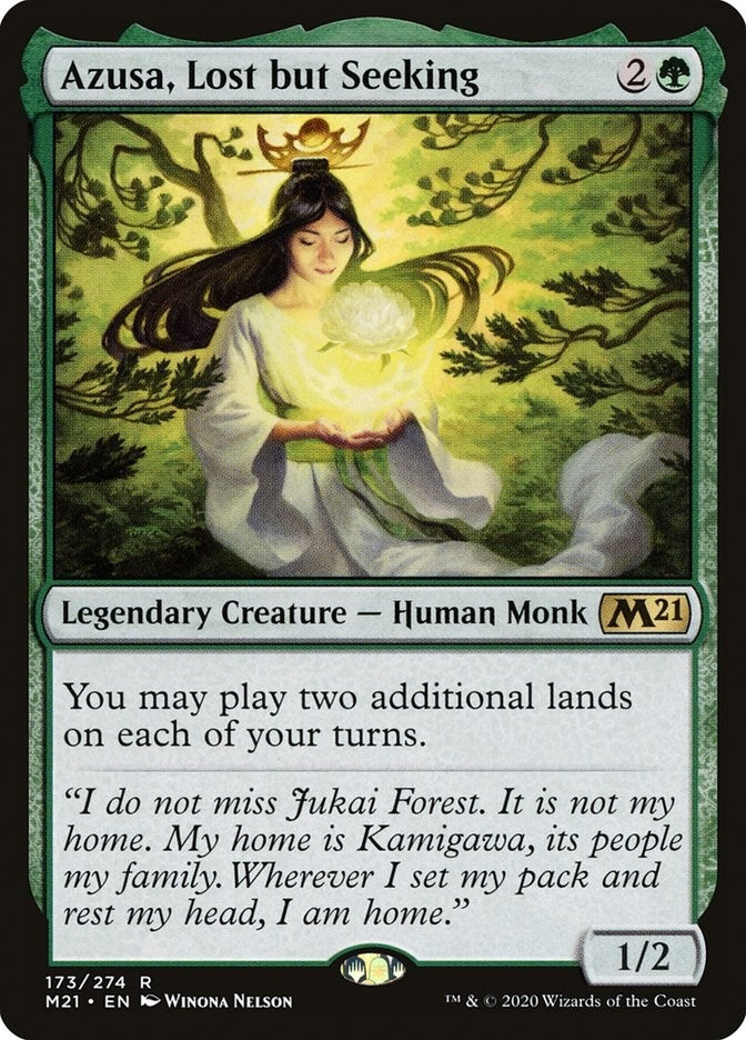 Image for Azusa, Lost but Seeking (173) [Core Set 2021]