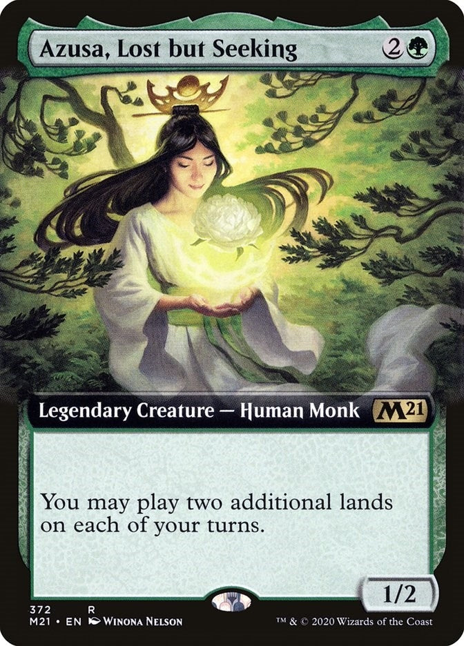 Image for Azusa, Lost but Seeking (Extended Art) (372) [Core Set 2021]