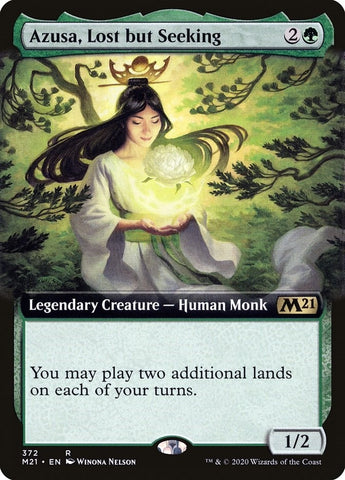 Image for Azusa, Lost but Seeking (Extended Art) (372) [Core Set 2021]