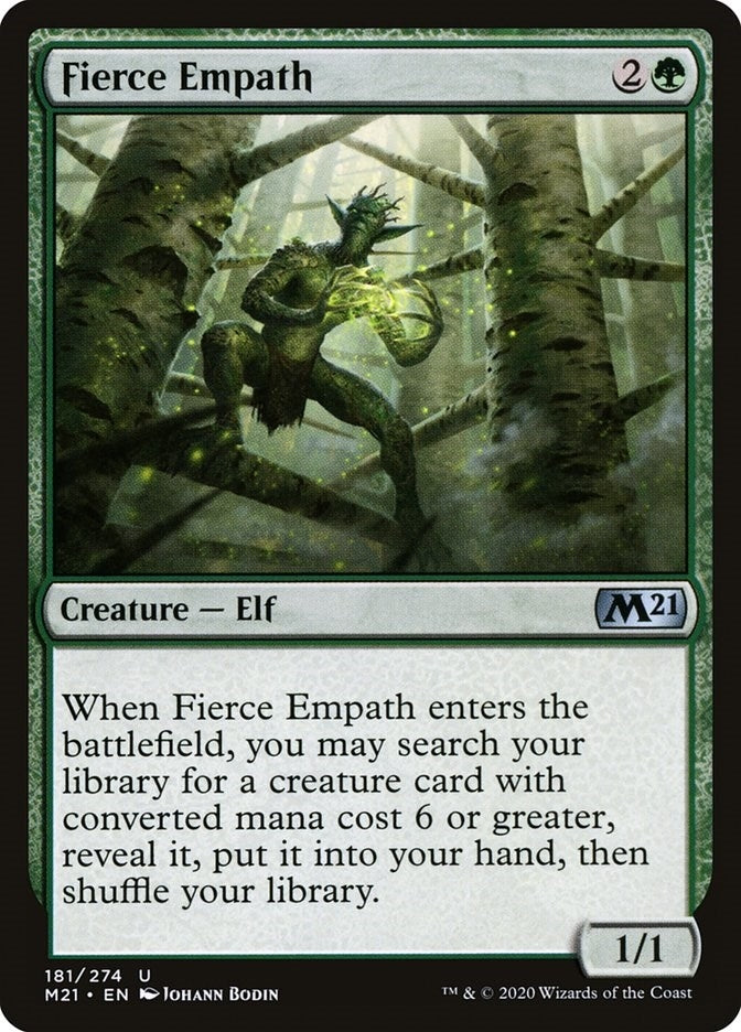 Image for Fierce Empath (181) [Core Set 2021]