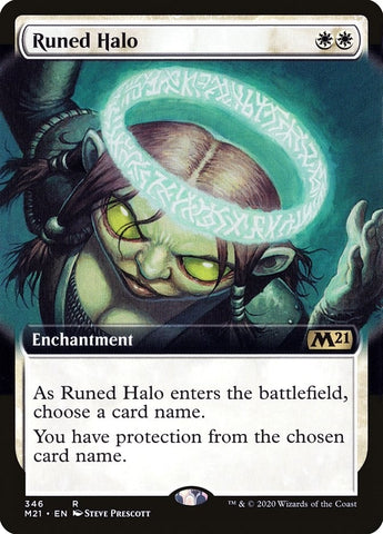 Image for Runed Halo (Extended Art) (346) [Core Set 2021]