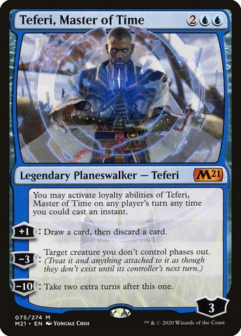 Image for Teferi, Master of Time (75) [Core Set 2021]