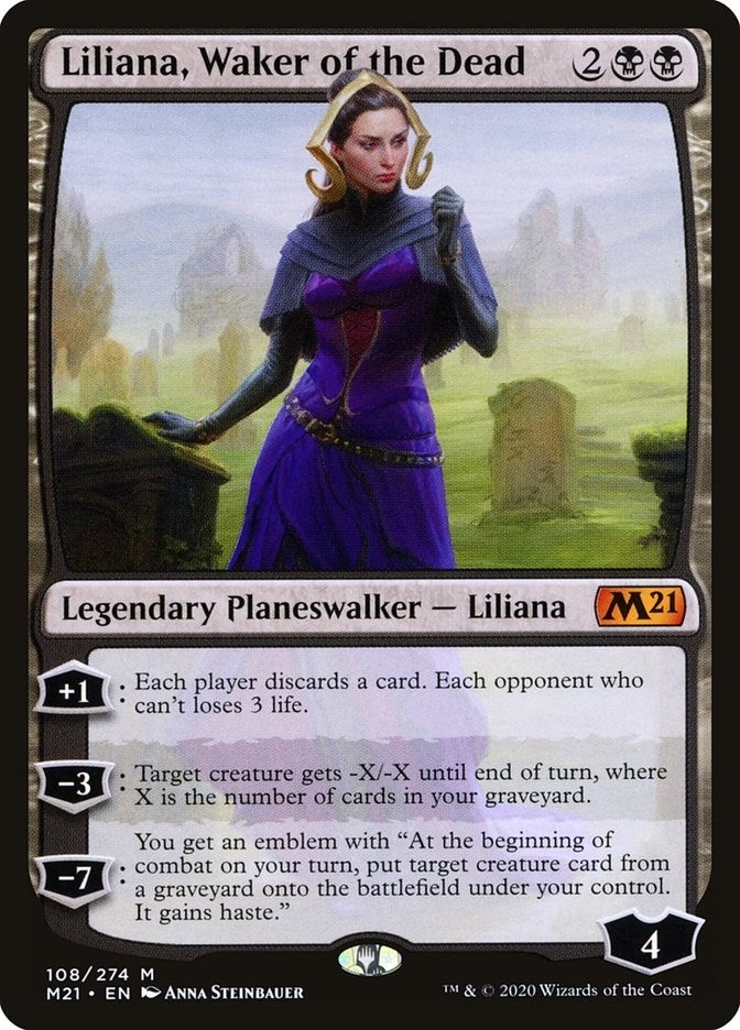 Image for Liliana, Waker of the Dead (108) [Core Set 2021]