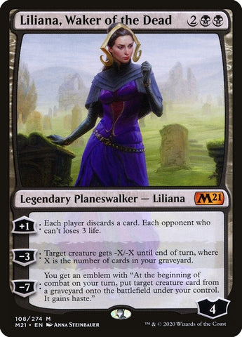 Image for Liliana, Waker of the Dead (108) [Core Set 2021]