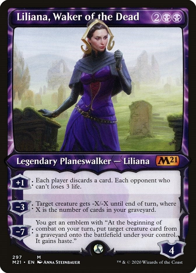 Image for Liliana, Waker of the Dead (Showcase) (297) [Core Set 2021]