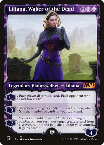 Image for Liliana, Waker of the Dead (Showcase) (297) [Core Set 2021]