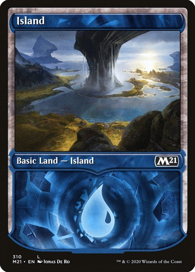 Image for Island (Showcase) (310) [Core Set 2021]