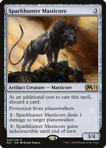 Image for Sparkhunter Masticore (240) [Core Set 2021]