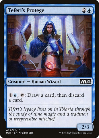 Image for Teferi's Protege (77) [Core Set 2021]