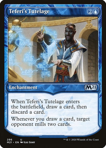 Image for Teferi's Tutelage (Showcase) (296) [Core Set 2021]