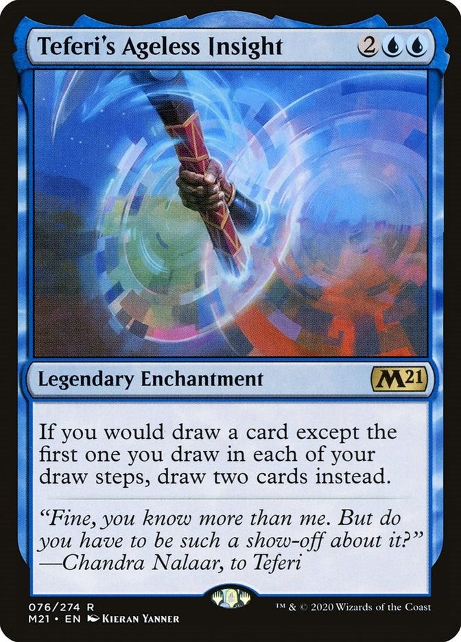 Image for Teferi's Ageless Insight (76) [Core Set 2021]