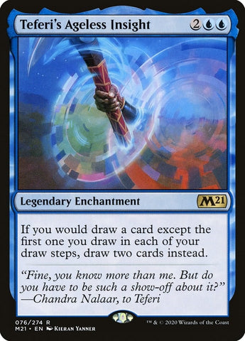 Image for Teferi's Ageless Insight (76) [Core Set 2021]