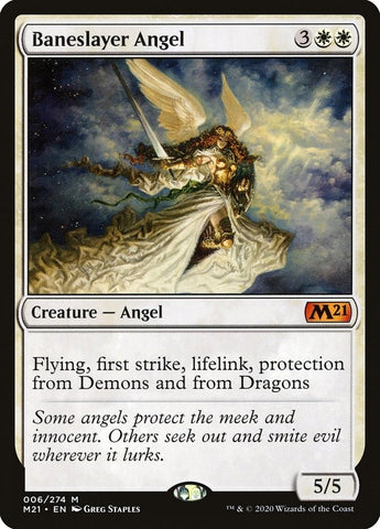 Image for Baneslayer Angel (6) [Core Set 2021]