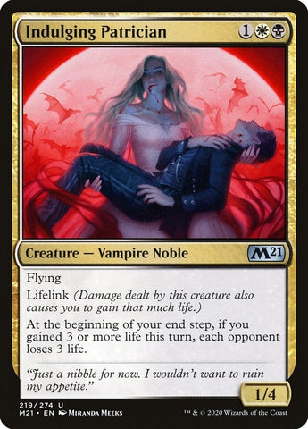 Image for Indulging Patrician (219) [Core Set 2021]