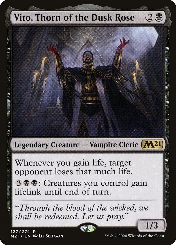 Image for Vito, Thorn of the Dusk Rose (127) [Core Set 2021]