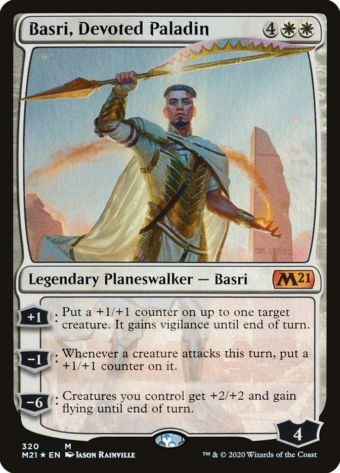 Image for Basri, Devoted Paladin (320) [Core Set 2021]