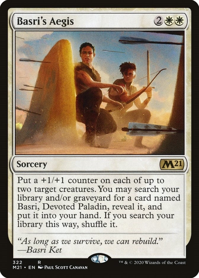 Image for Basri's Aegis (322) [Core Set 2021]