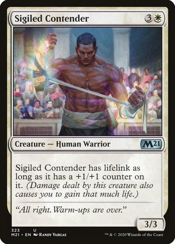 Image for Sigiled Contender (323) [Core Set 2021]
