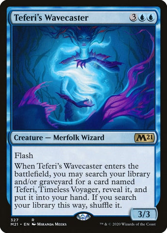 Image for Teferi's Wavecaster (327) [Core Set 2021]