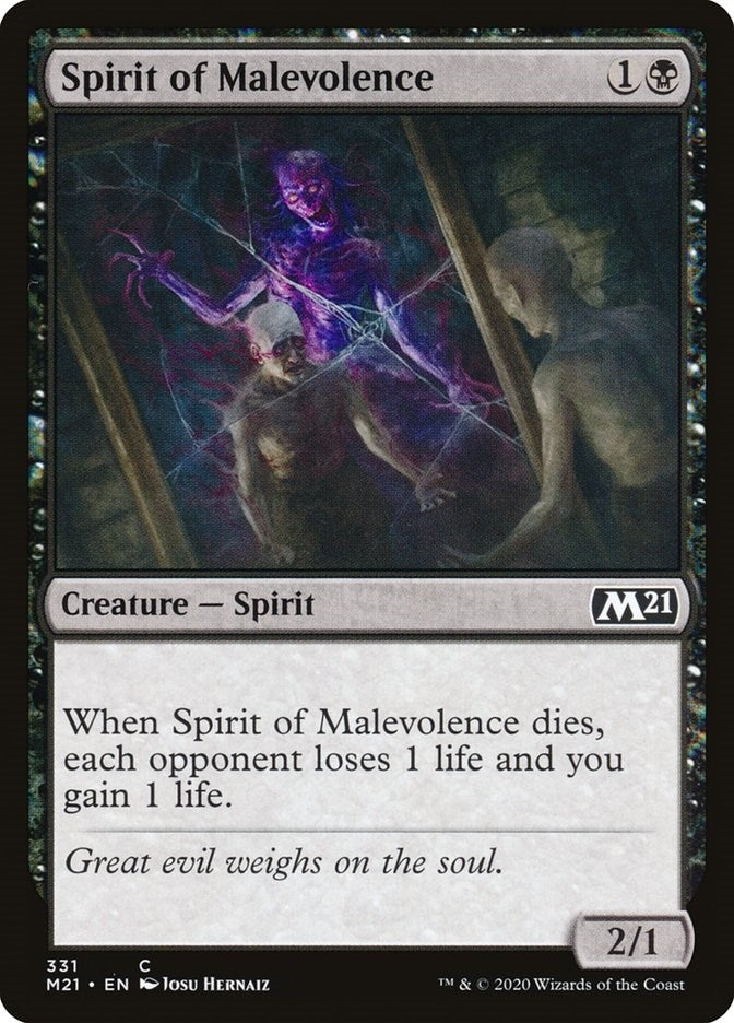 Image for Spirit of Malevolence (331) [Core Set 2021]