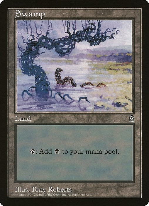 Image for Swamp (Arena League) [Oversize Cards]