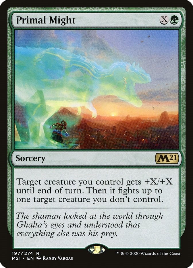 Image for Primal Might (197) [Core Set 2021]
